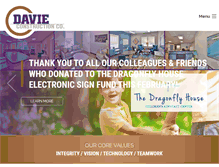 Tablet Screenshot of davieconstruction.com